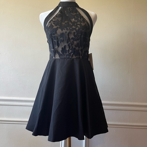 NWT TOBI FIT AND FLARE LACE DRESS SIZE SMALL - Picture 3 of 12